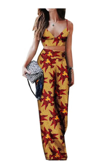 Ensemble Pantalon en Pagne Africain Pour Femme