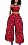 Ensemble Pantalon Femme En Pagne Africain