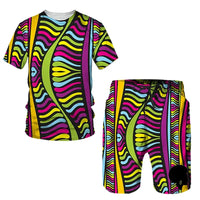 Ensemble T-Shirt Africain Homme