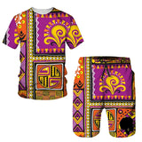 Ensemble T-Shirt Africain Homme