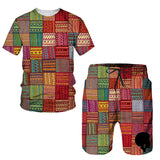 Ensemble T-Shirt Africain Homme