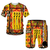 Ensemble T-Shirt Africain Homme