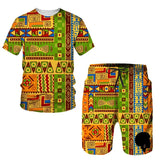 Ensemble T-Shirt Africain Homme