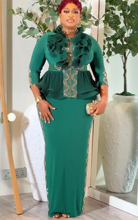Robe Africaine À Volants