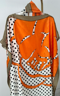 Robe Africaine Ample À Manches Chauve-Souris