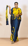Robe Africaine Ample À Manches Chauve-Souris