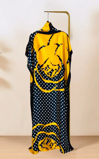Robe Africaine Ample À Manches Chauve-Souris