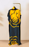 Robe Africaine Ample À Manches Chauve-Souris