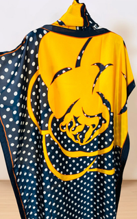 Robe Africaine Ample À Manches Chauve-Souris
