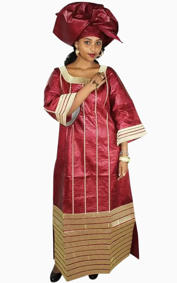 Femme Boubou Africain