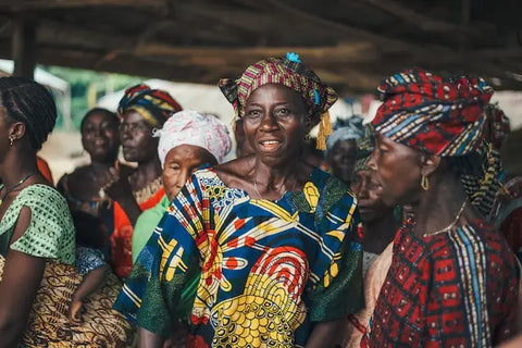 femme qui porte boubou africain
