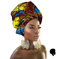 Foulard Africain Cheveux
