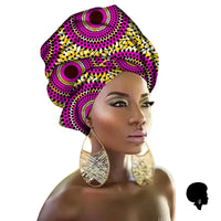 Foulard Africain Cheveux