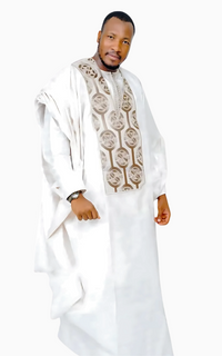 Grand Boubou Blanc Homme