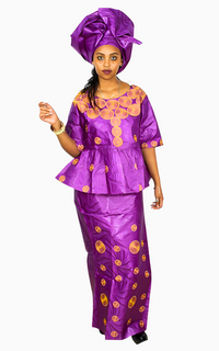 Grand Boubou Brodé Femme