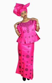 Grand Boubou Brodé Femme