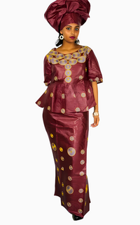Grand Boubou Brodé Femme