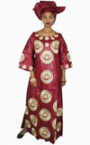 Grand Boubou Femme Bazin