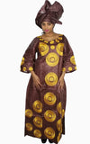 Grand Boubou Femme Bazin