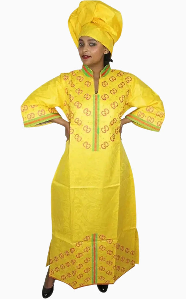 Grand Boubou Femme Senegalaise