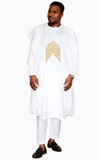 Grand Boubou Homme Blanc