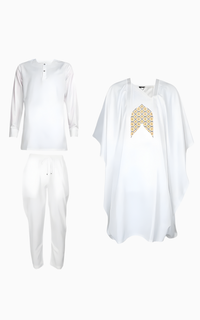 Grand Boubou Homme Blanc
