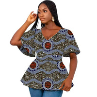 Haut Femme Tissu Africain