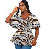 Haut Femme Tissu Africain