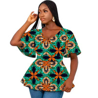 Haut Femme Tissu Africain