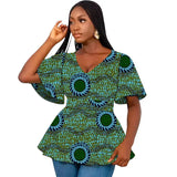 Haut Femme Tissu Africain