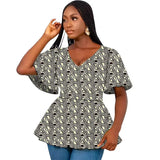 Haut Femme Tissu Africain