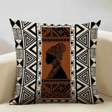 Housse de Coussin Tissu Africain