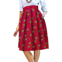 Jupe Africaine Mi-Longue