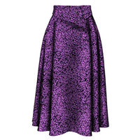 Jupe Africaine Motif Noire et Violette