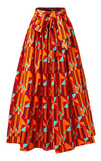 Jupe Longue Africaine Wax