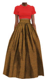 Jupe Longue Motif Africain