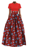 Jupe Longue Motif Africain