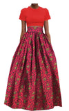 Jupe Longue Motif Africain