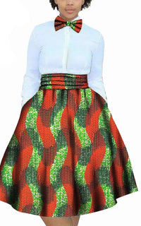 Jupe Motif Africain