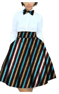 Jupe Motif Africain