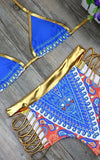 Maillot De Bain Femme Motif Africain