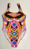 Maillot De Bain Motif Africain