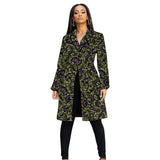 Manteau Femme en Pagne Africain