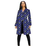 Manteau Femme en Pagne Africain