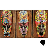 Masque Africain Coloré