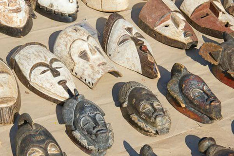 africano mascarillas