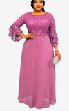 Modèle Robe Africaine Manche Trois Quarts