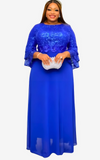 Modèle Robe Africaine Manche Trois Quarts