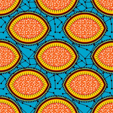 Motif tissu africain