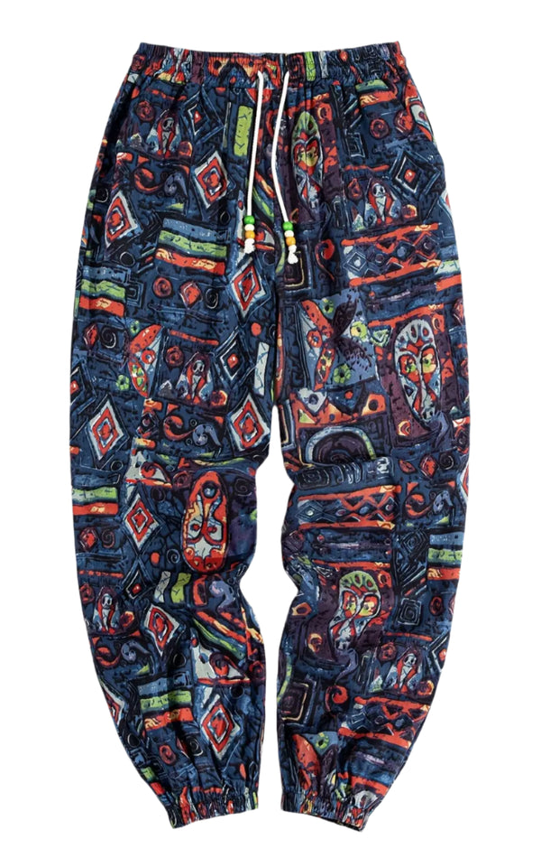 Pantalon Africain Homme Grande Taille – Afro Élégance